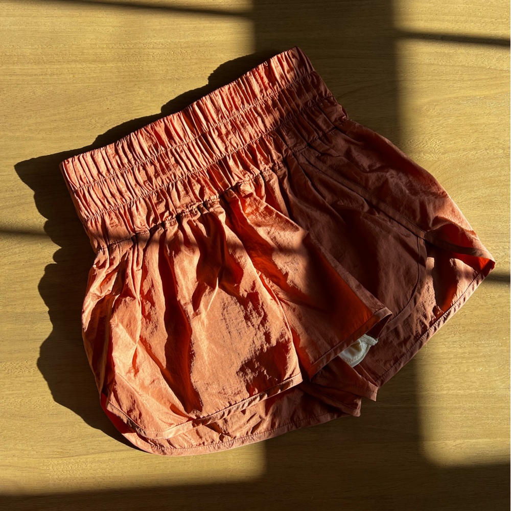 Free People Movement high waisted shorts